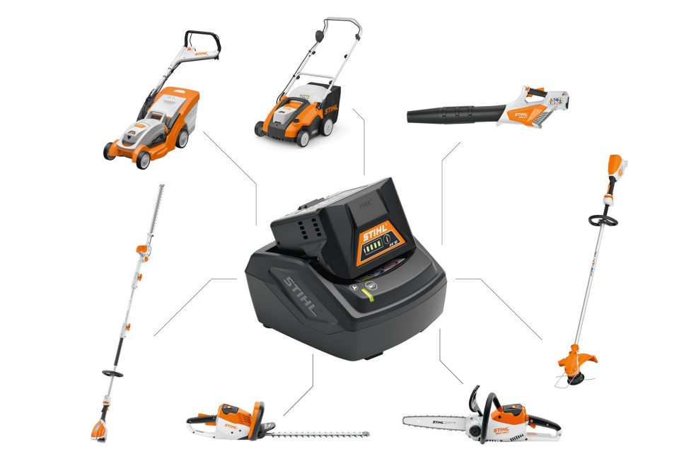 Eine Übersicht über Verschiedene STIHL Akku Geräte von Landtechnik Breindl