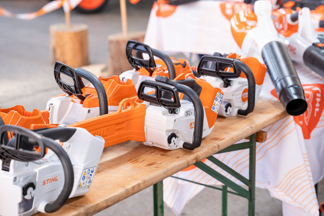 STIHL Akku- und Benzingeräte im Vergleich bei Landtechnik Breindl