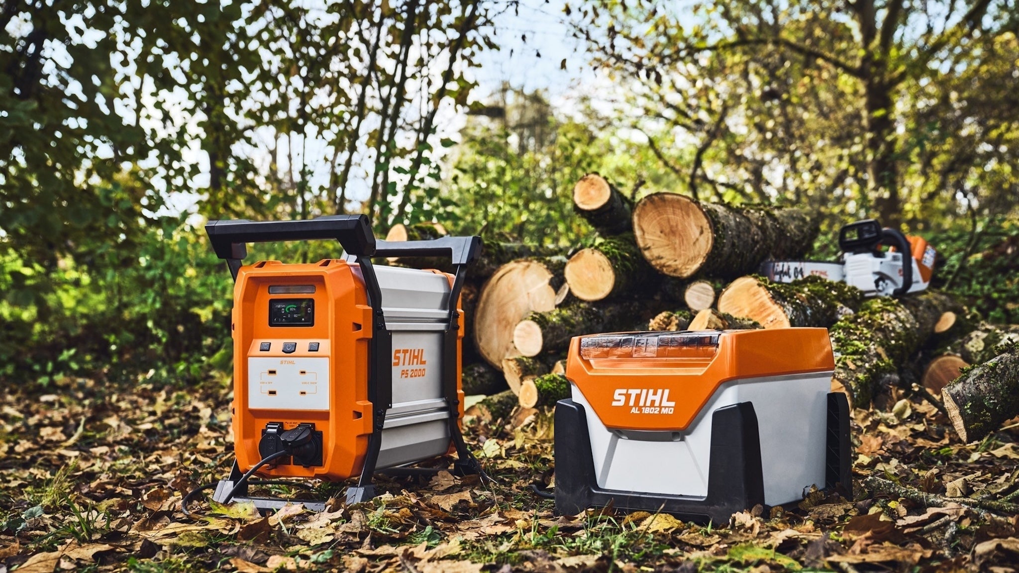 Die neue STIHL PS 2000 "Powerbank" im Großen Maßstab