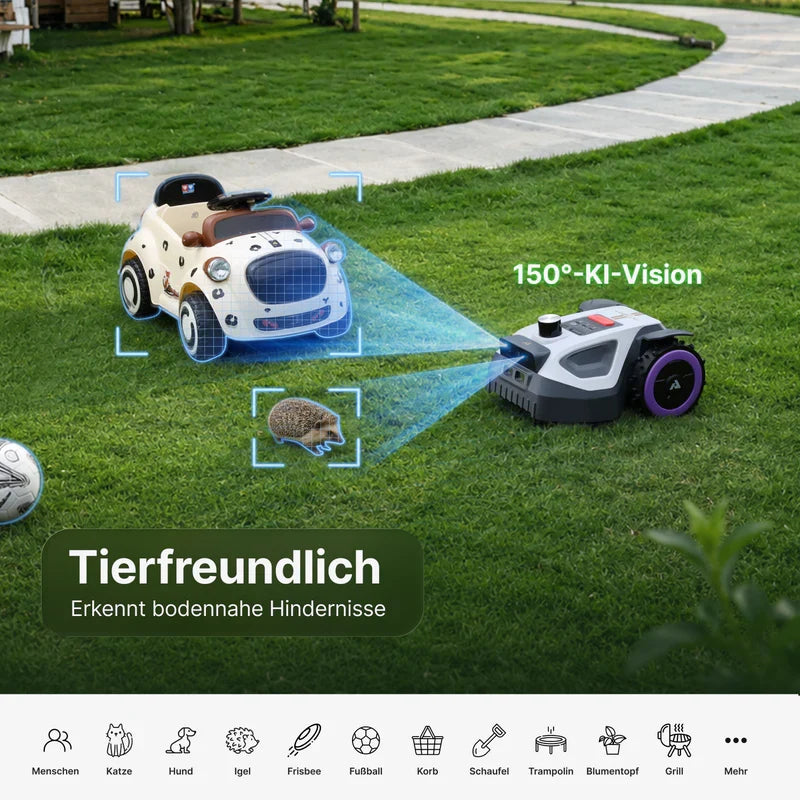 ANTHBOT M-Series bei der Hinderniserkennung