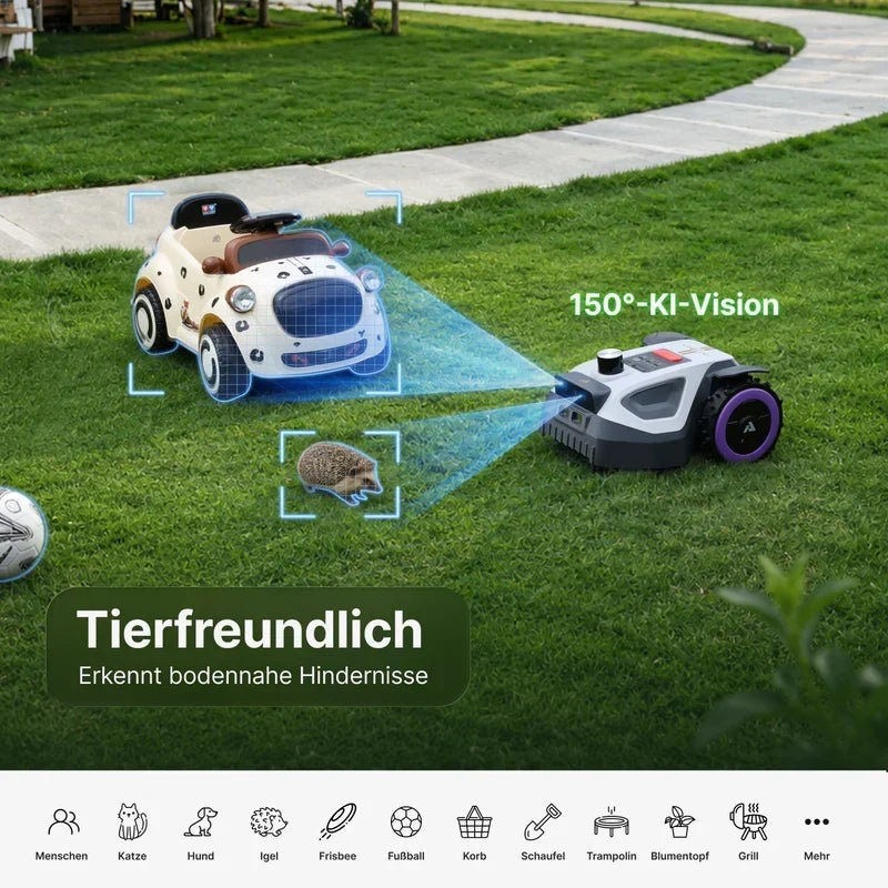 ANTHBOT M5 Pro & M9 Pro: Der Mähroboter, der vier Navigationssysteme gleichzeitig nutzt.