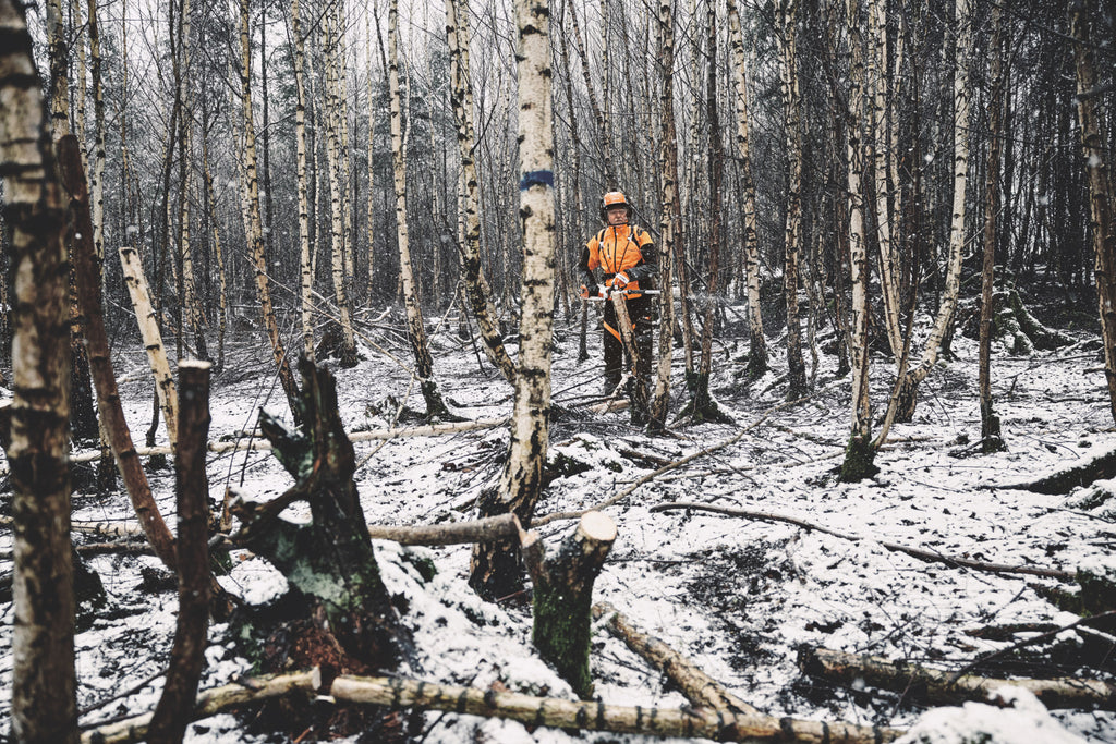 STIHL HTA 150 Akku-Hochentaster Seitenansicht