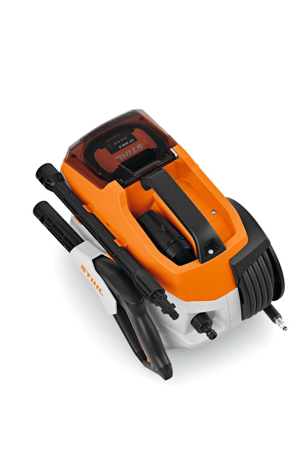 STIHL REA 100 PLUS Akku-Hochdruckreiniger Bedienelemente
