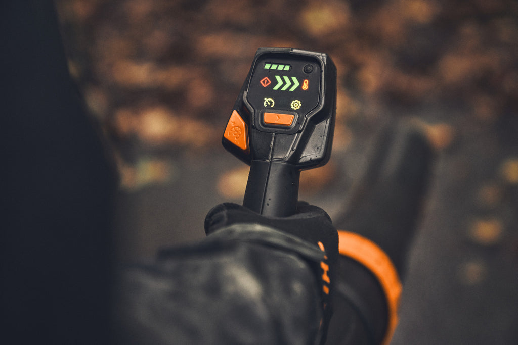STIHL BRA 600 B Akku-Blasgerät Bediengriff
