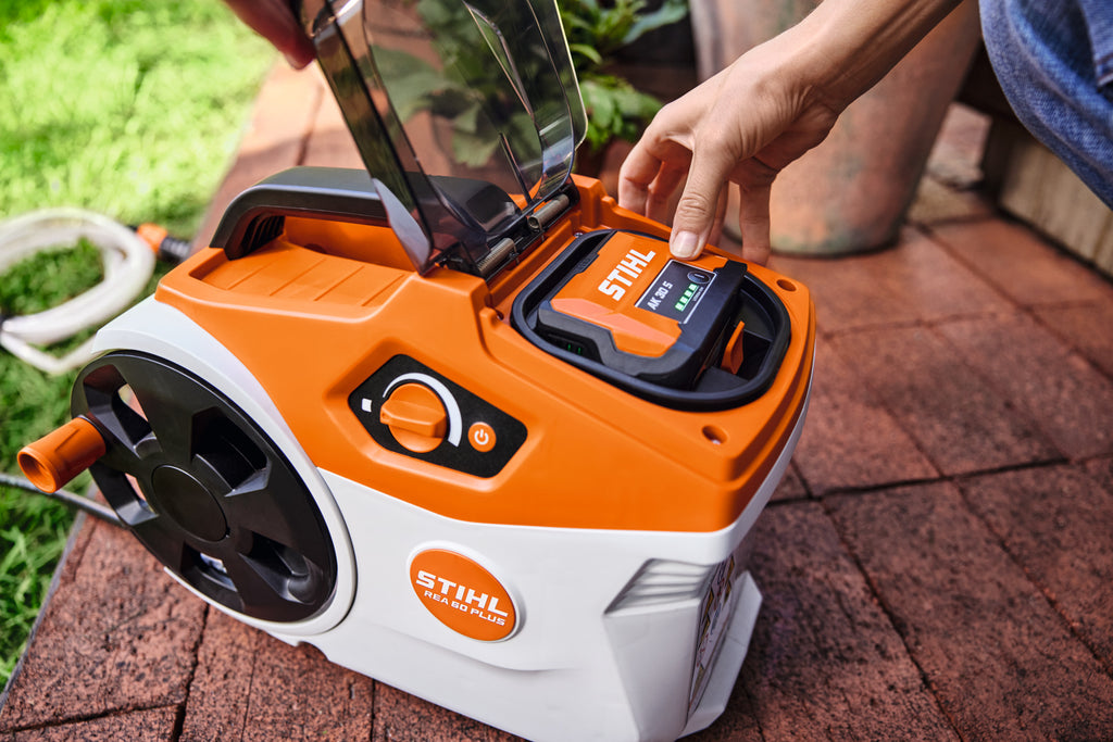 STIHL REA 60 PLUS Akku-Hochdruckreiniger Wasseransaugung