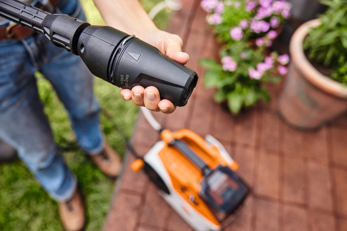 STIHL REA 60 PLUS Akku-Hochdruckreiniger Anwendungsbeispiel