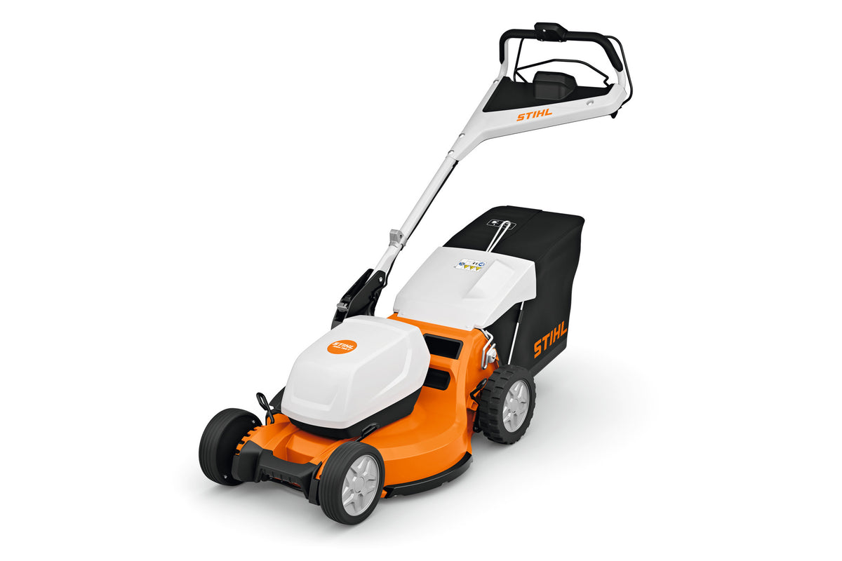 STIHL RMA 756 V Akku-Rasenmäher Seitenansicht
