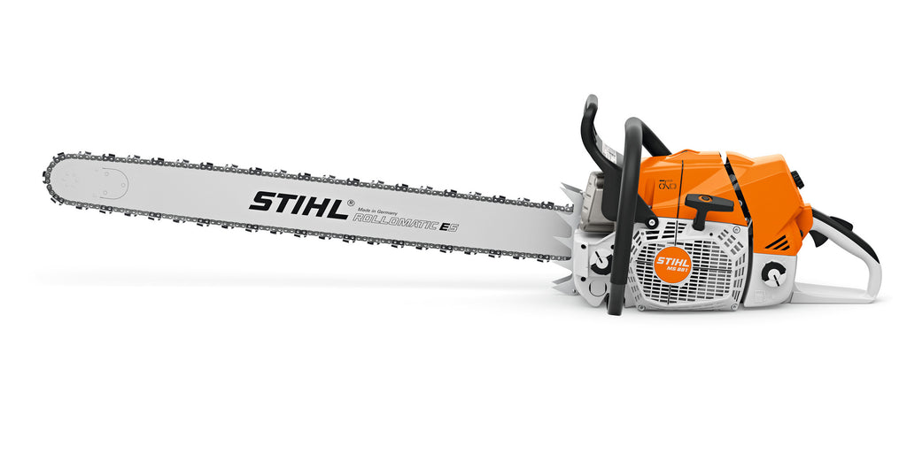 STIHL MS 881 Benzin-Kettensäge Seitenansicht
