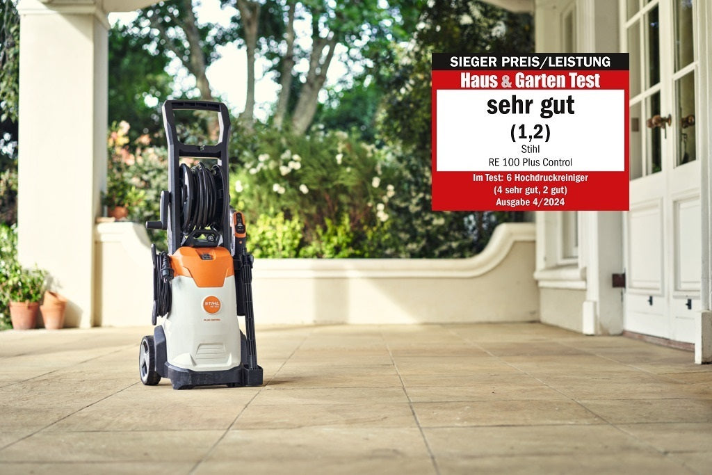 STIHL RE 100 PLUS CONTROL Hochdruckreiniger Pistole mit Druckverstellung