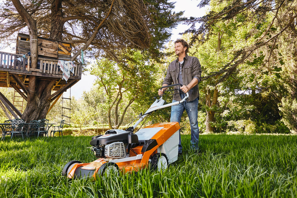 STIHL RM 655 V Benzin-Rasenmäher Detailansicht
