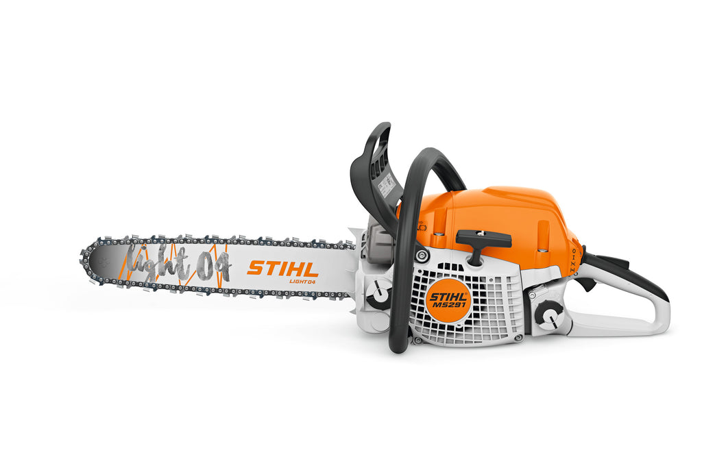 STIHL MS 291 Benzin-Kettensäge Seitenansicht
