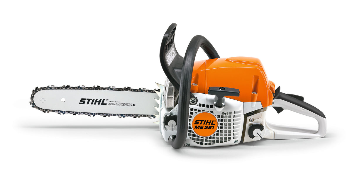 STIHL MS 251 Benzin-Kettensäge Seitenansicht
