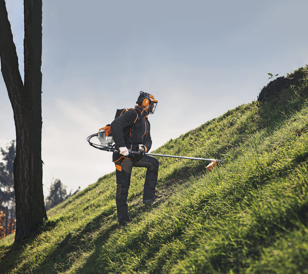 STIHL FR 410 C-E Benzin-Freischneider Tragsystem