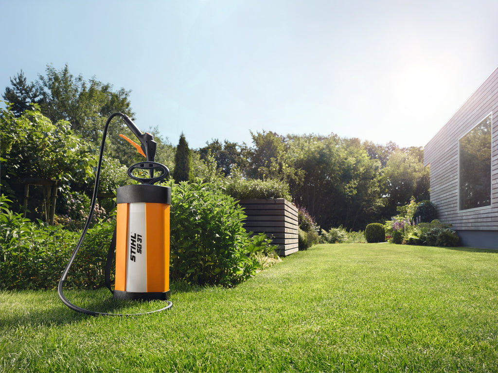 STIHL SG 31 Spritzgerät im Einsatz