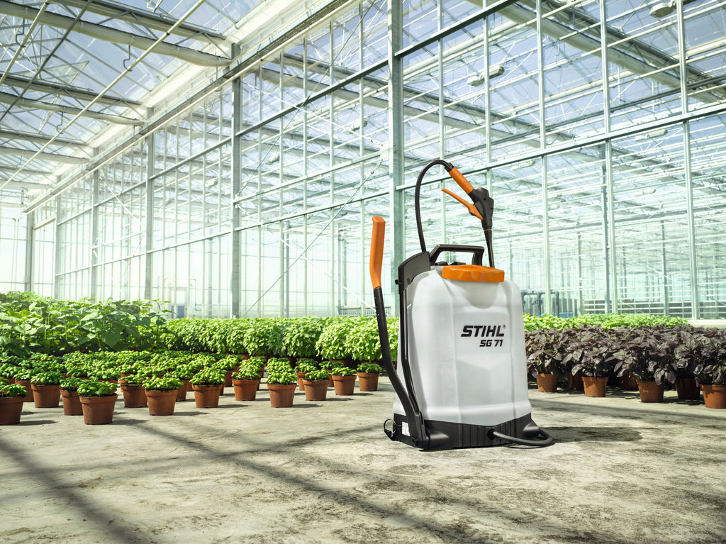 STIHL SG 71 Spritzgerät im Einsatz