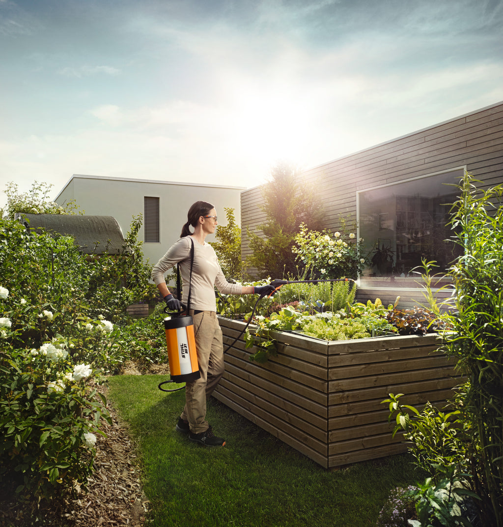 STIHL SG 31 Spritzgerät Anwendungsbeispiel