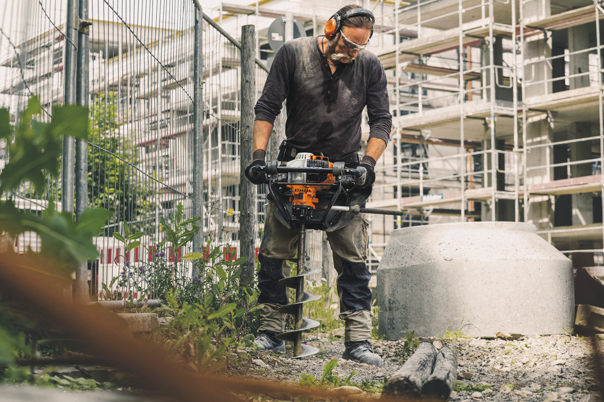 STIHL BT 131 Benzin-Erdbohrgerät Anlagepolster