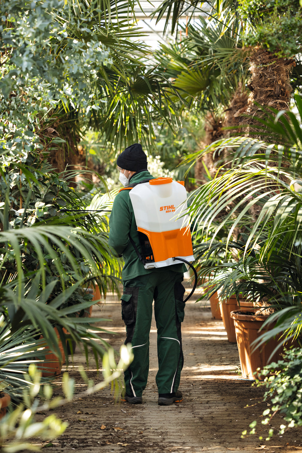 STIHL SGA 85 Akku-Spritzgerät Messinglanze mit Hohlkegeldüse