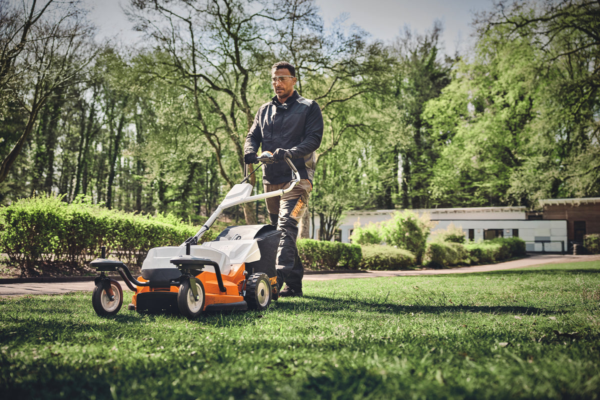 STIHL RMA 765 V Akku-Rasenmäher Detailansicht