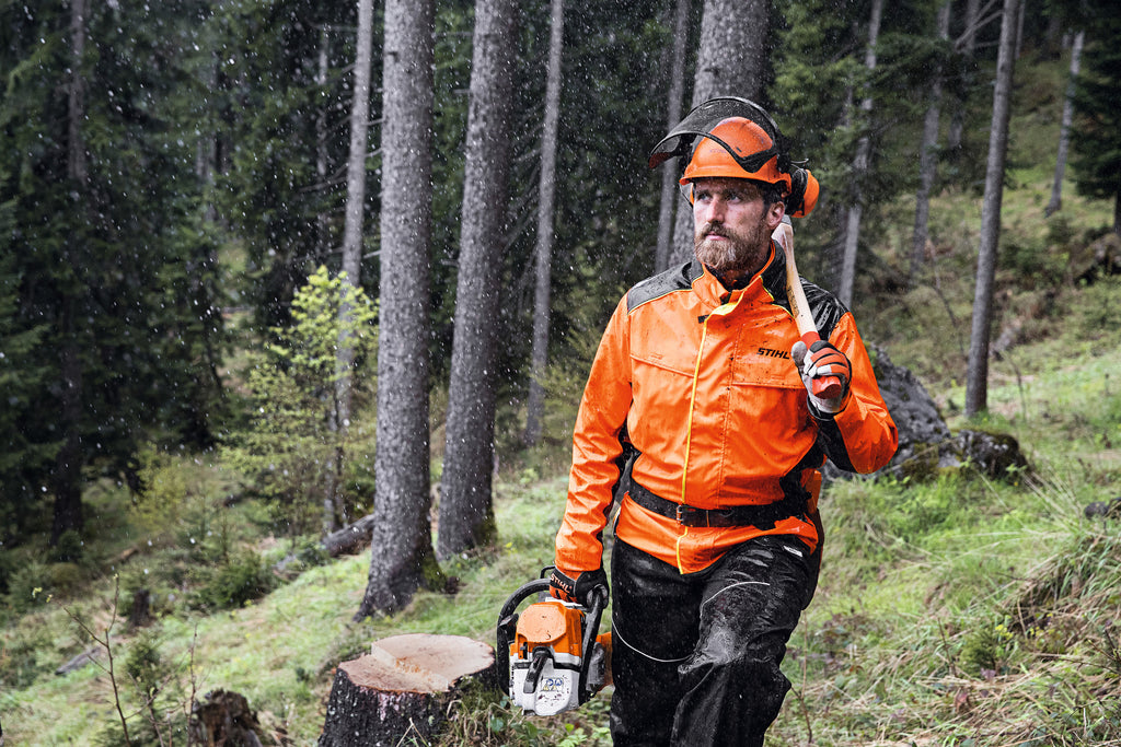 STIHL Wetterschutzjacke DuroFlex Detailansicht