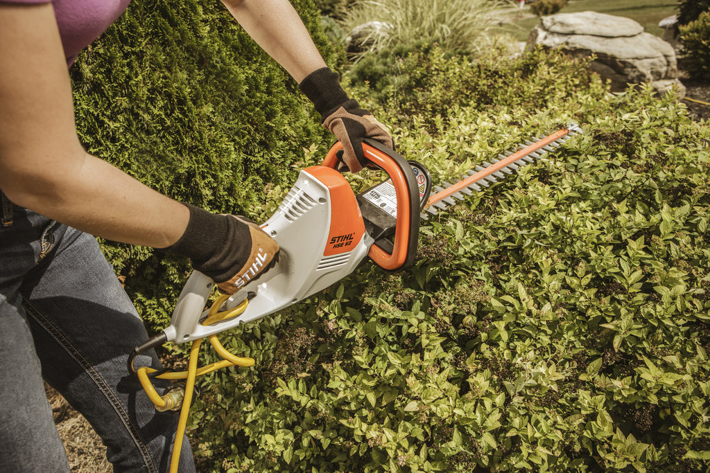 STIHL HSE 52 Elektro-Heckenschere Detailansicht