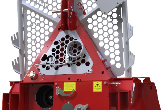 Tajfun DGV 2 x 55: Integrierter hydraulischer Steuerblock