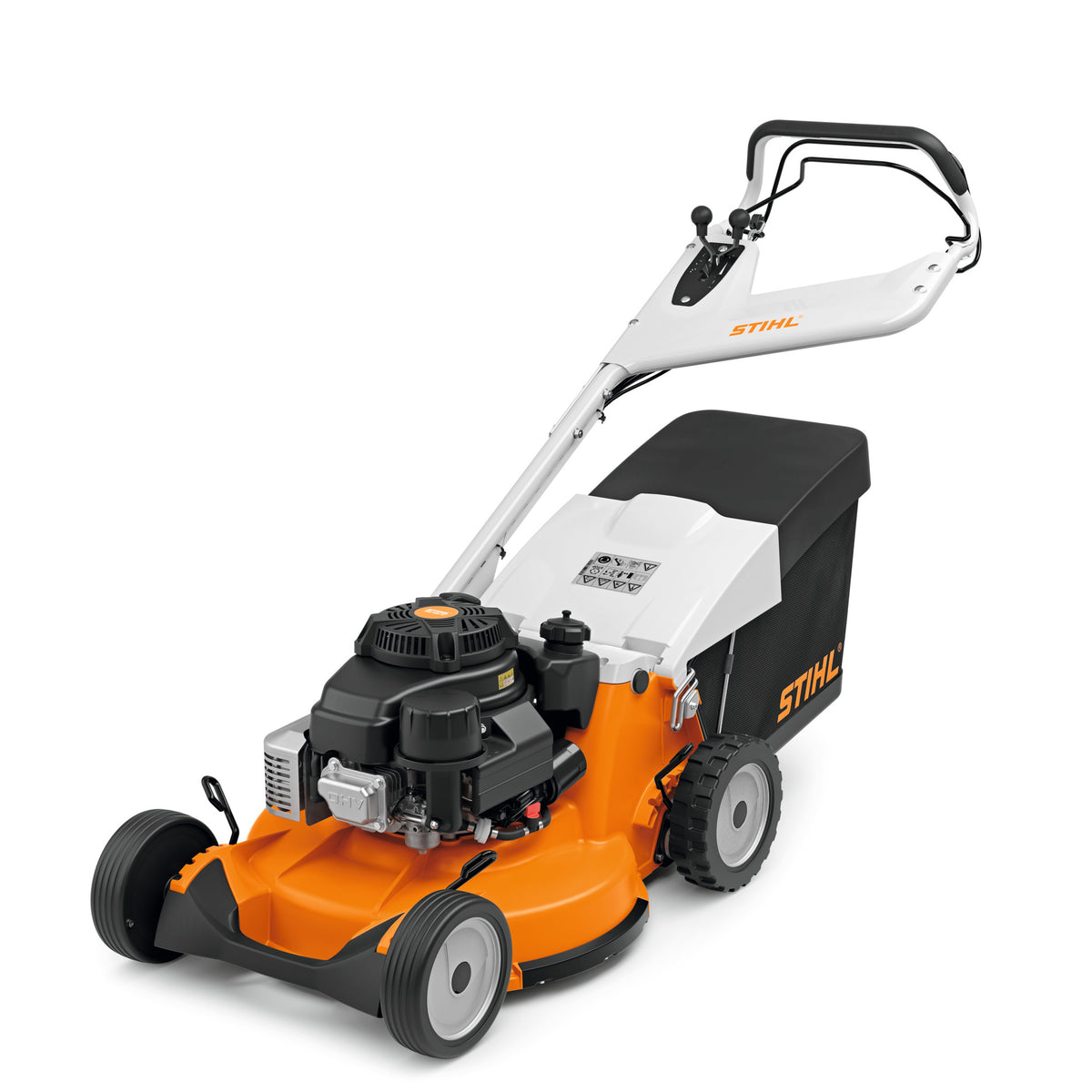 STIHL RM 756 GC Benzin-Rasenmäher Seitenansicht