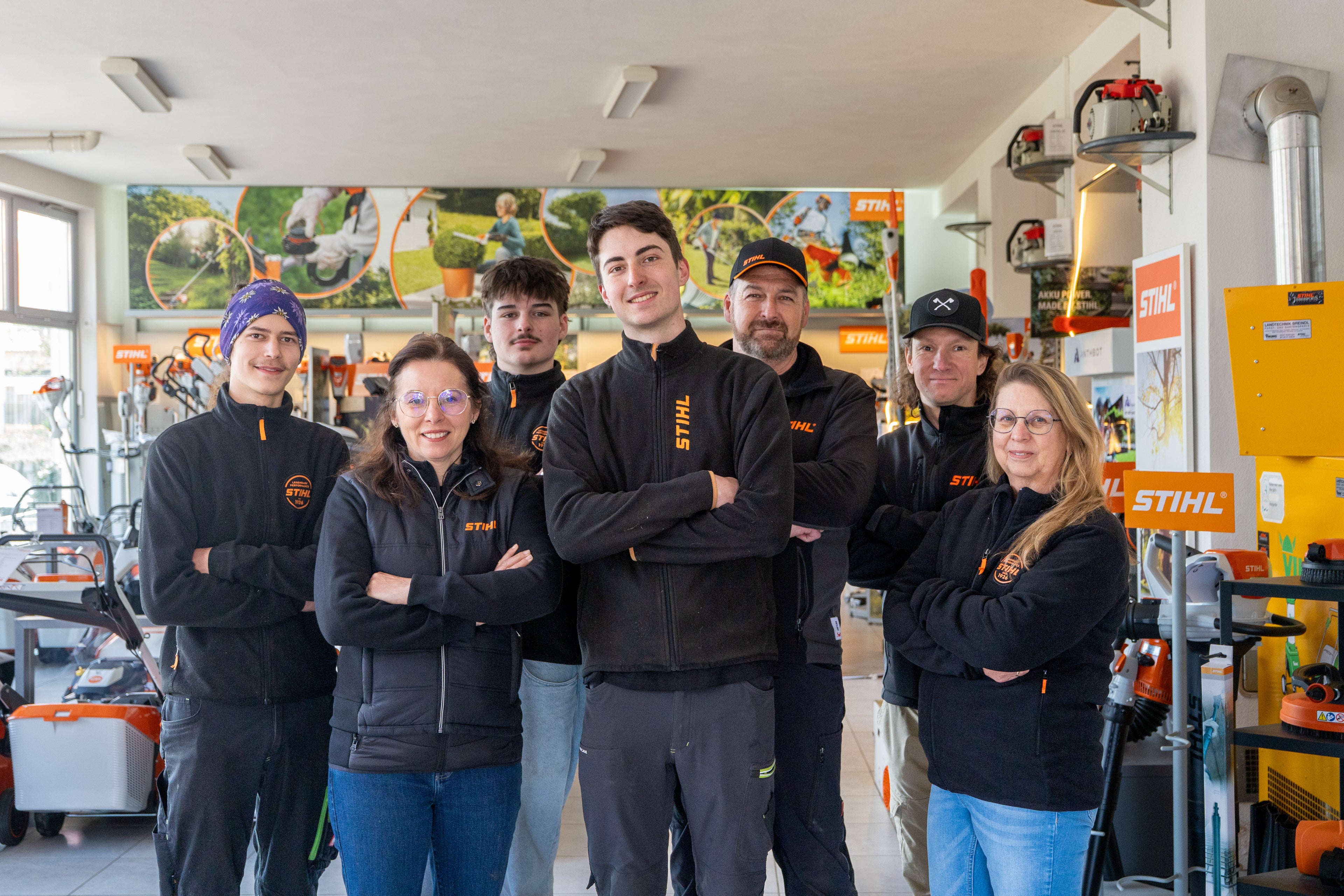 Unser Komplettes Team im Überblick | Landtechnik Breindl