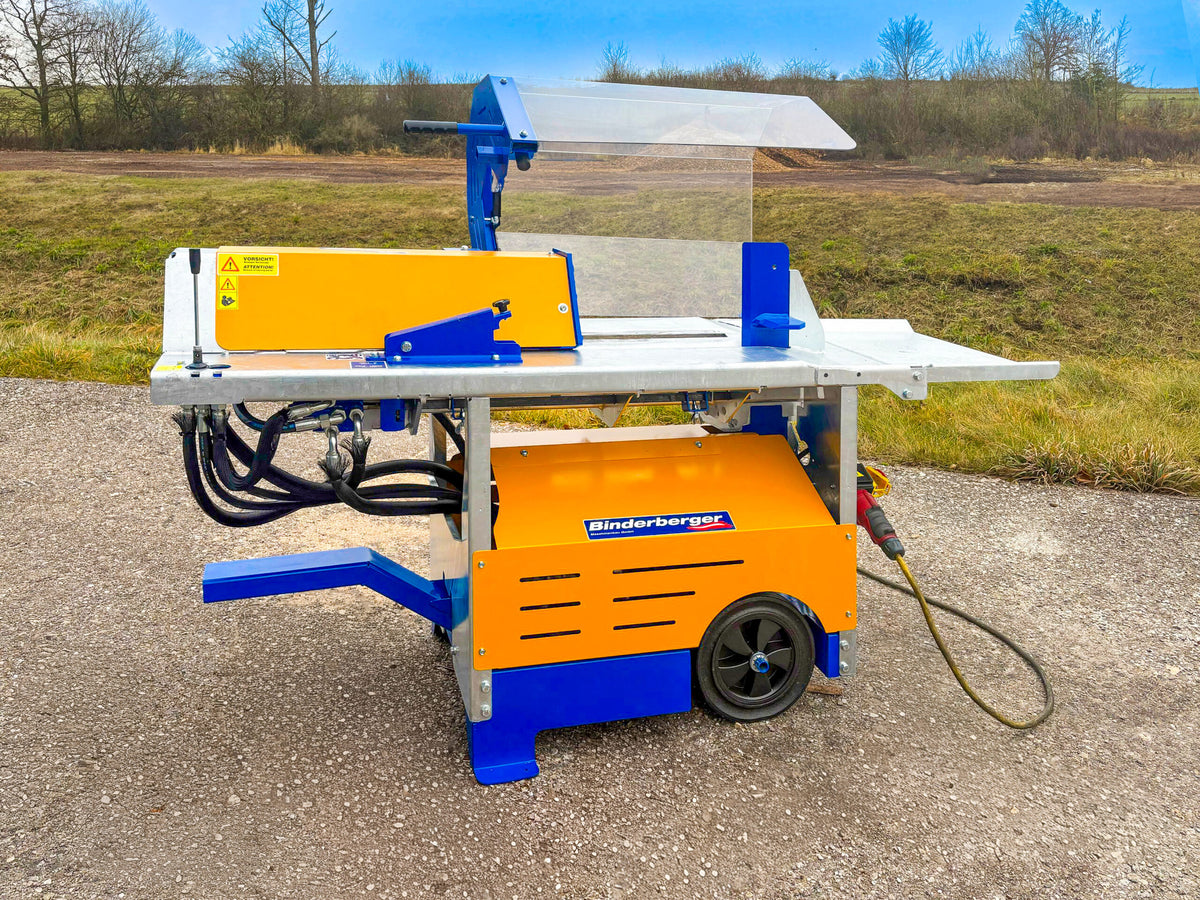Binderberger Kurzholzspalter SP8 Plus liegend, Ansicht 2