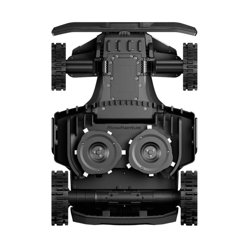 Die untere Ansicht des Segway Navimow X450