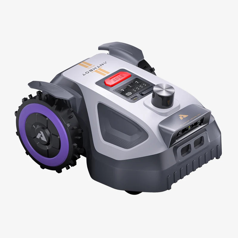 Eine Vorderansicht des Anthbot M9 Pro mit LIDAR und RTK