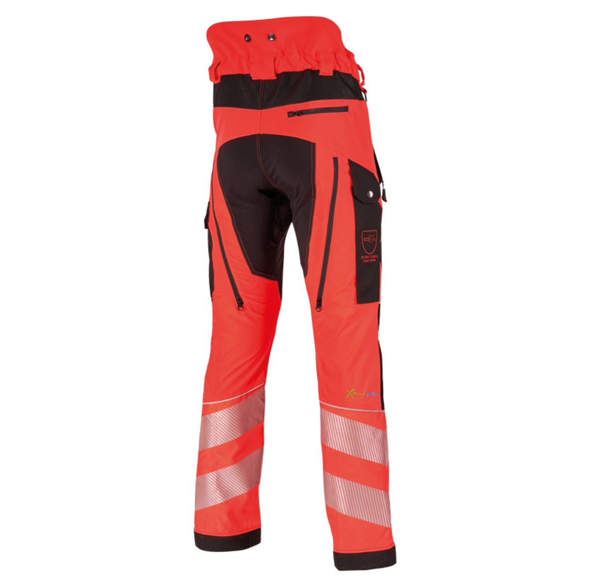 PSS Schnittschutzhose X-treme Breeze EN 20471 Rueckansicht