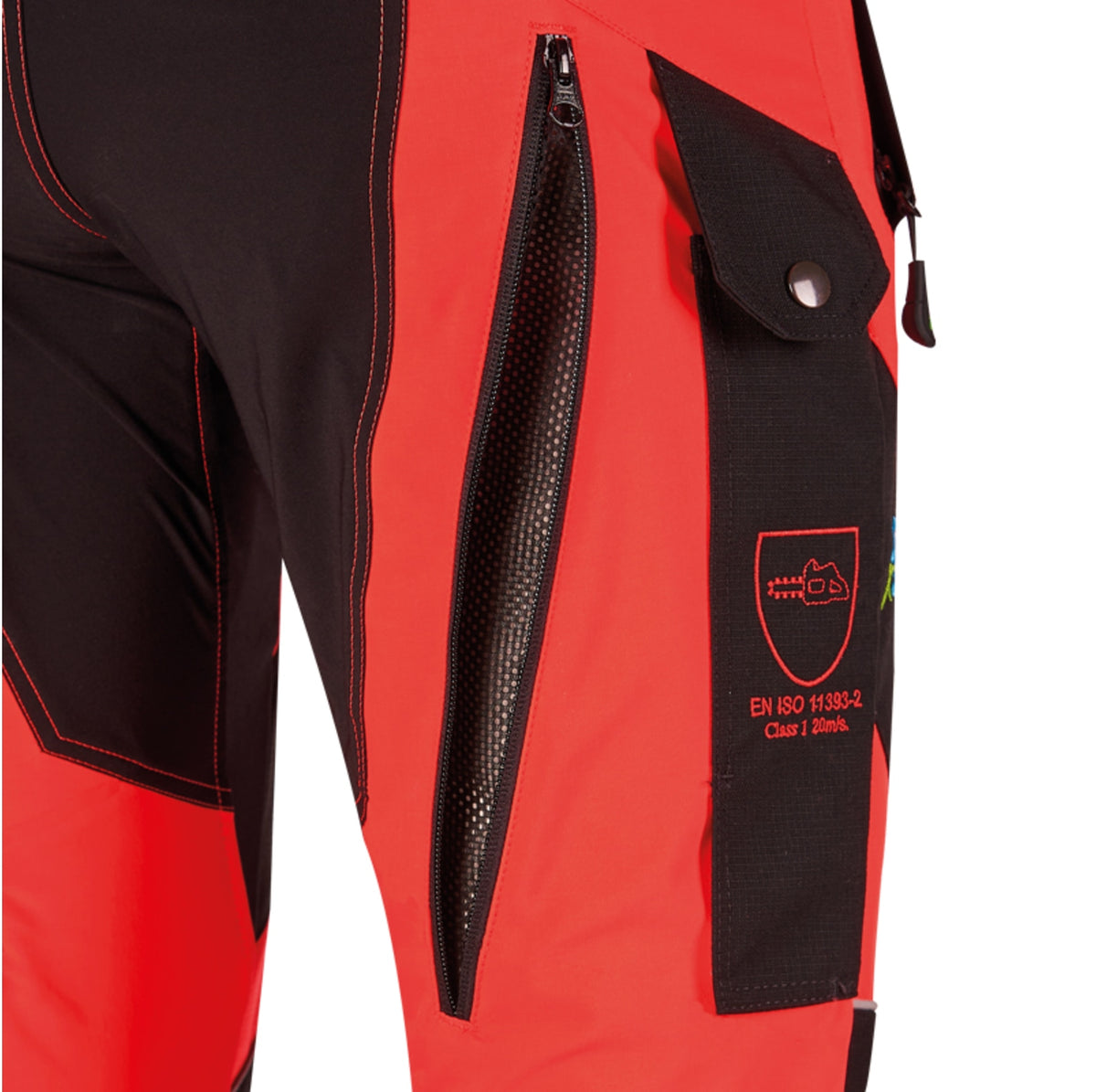 PSS Schnittschutzhose X-treme Breeze EN 20471 Taschen