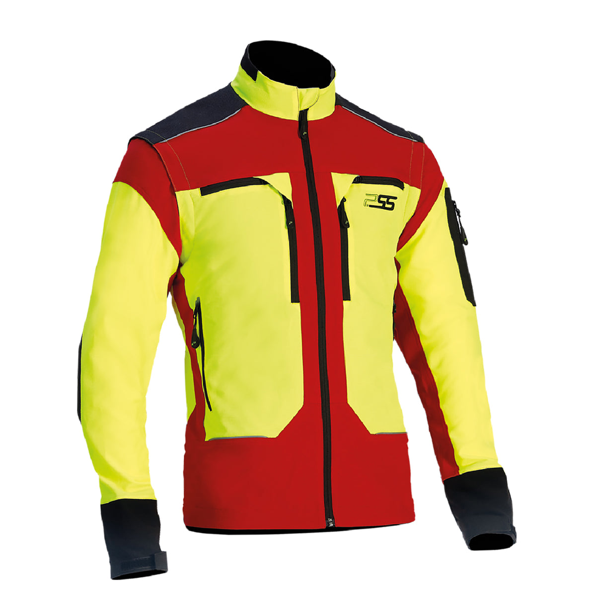 PSS Funktionsjacke X-treme Vario Rot-Gelb
