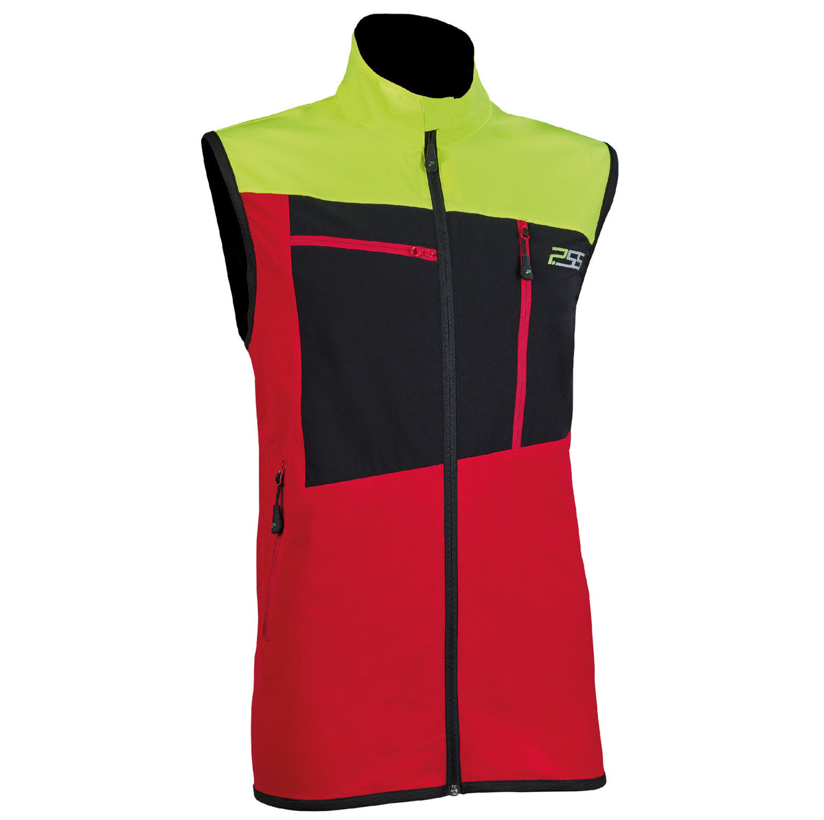 PSS Funktionsweste X-treme Breeze Rot Gelb