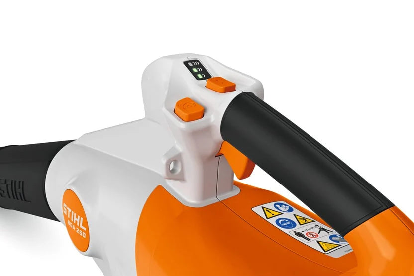 STIHL BGA 250 Handblasgerät mit abgewinkeltem Blasrohr, Mietgerät