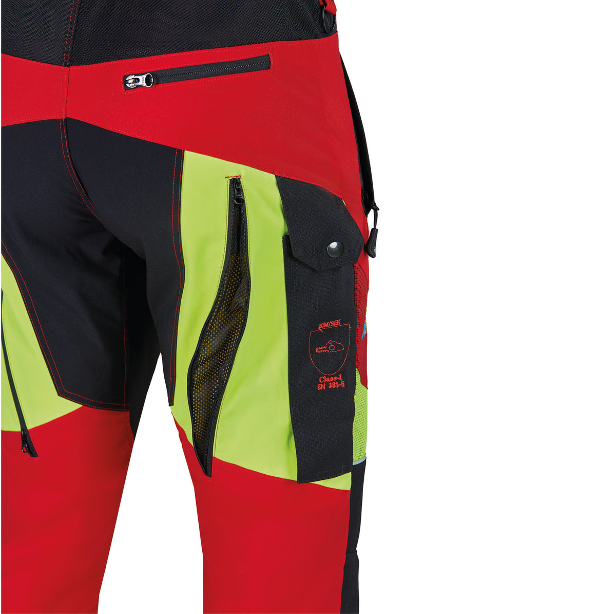 PSS Schnittschutzhose X-treme Breeze Belueftung